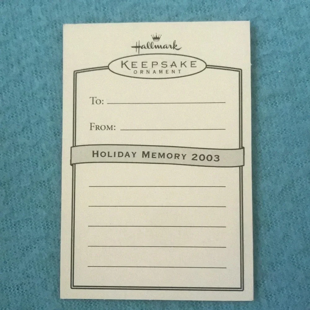 Hallmark 2003 keepsake